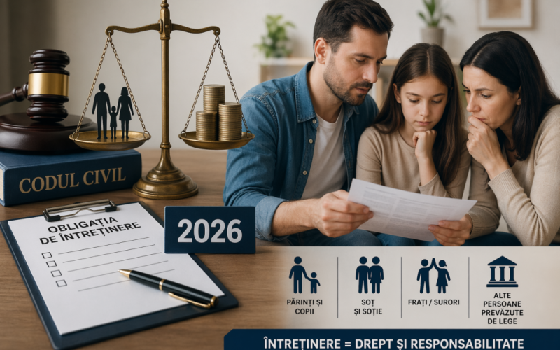 Poți cere ajutor financiar familiei prin lege în 2026? Schimbări majore