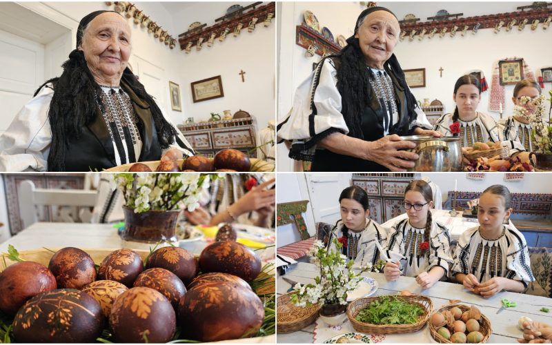 Paște în MAGIA Mărginimii Sibiului: Gospodinele din Rășinari dezvăluie tradiții