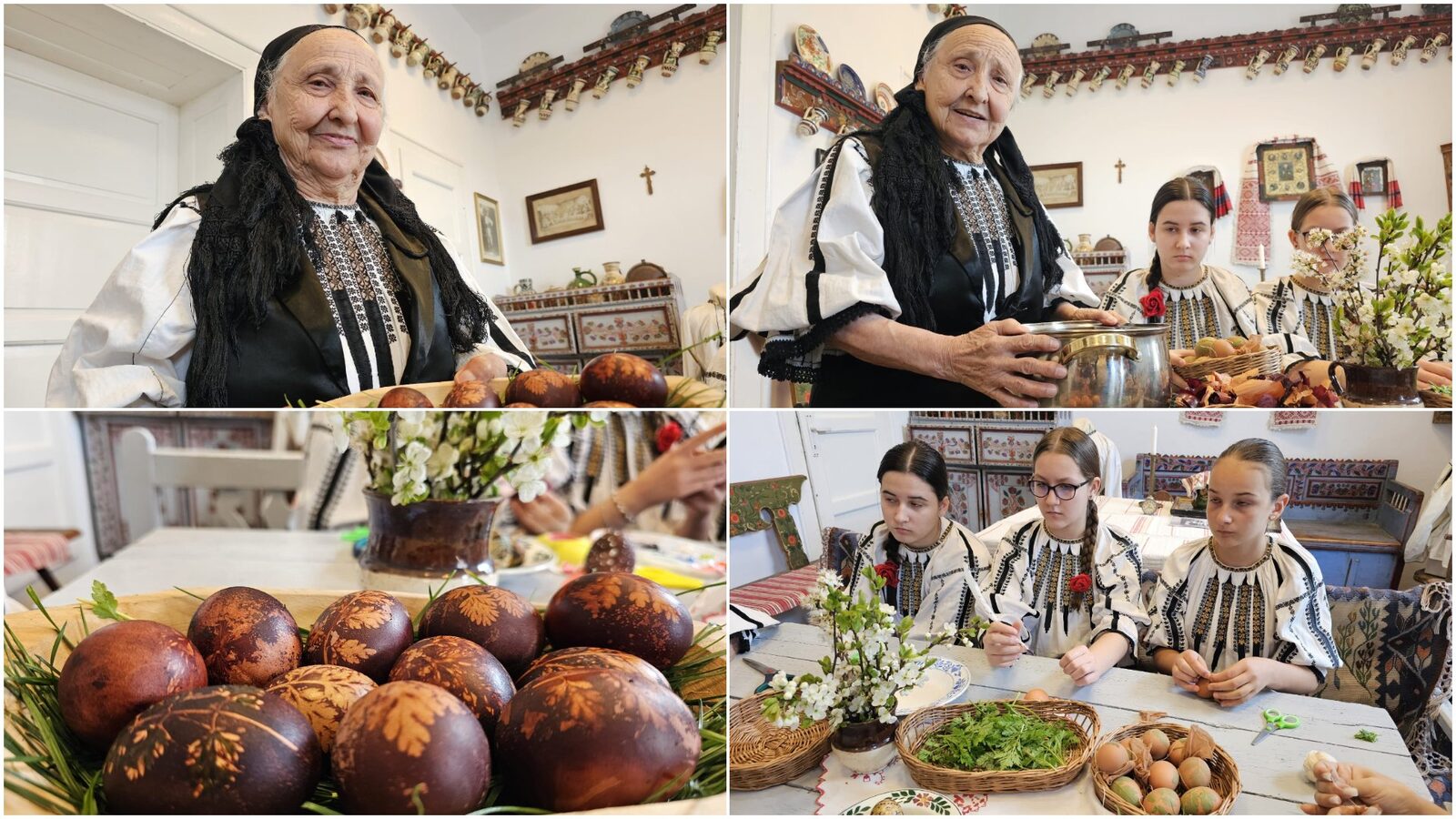 Paște în MAGIA Mărginimii Sibiului: Gospodinele din Rășinari dezvăluie tradiții