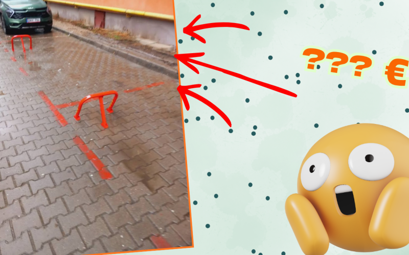 Prețuri de garsonieră la Cluj: Parcările de pe Dorobanților, o avere