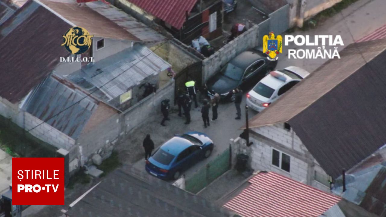 Percheziții-fulger în București și 4 județe: Rețea de proxeneți, 59.000 € din exploatare în Europa