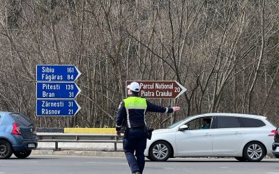 Agilomerație pe DN1 Brașov-București: Polițiștii recomandă rute ocolitoare