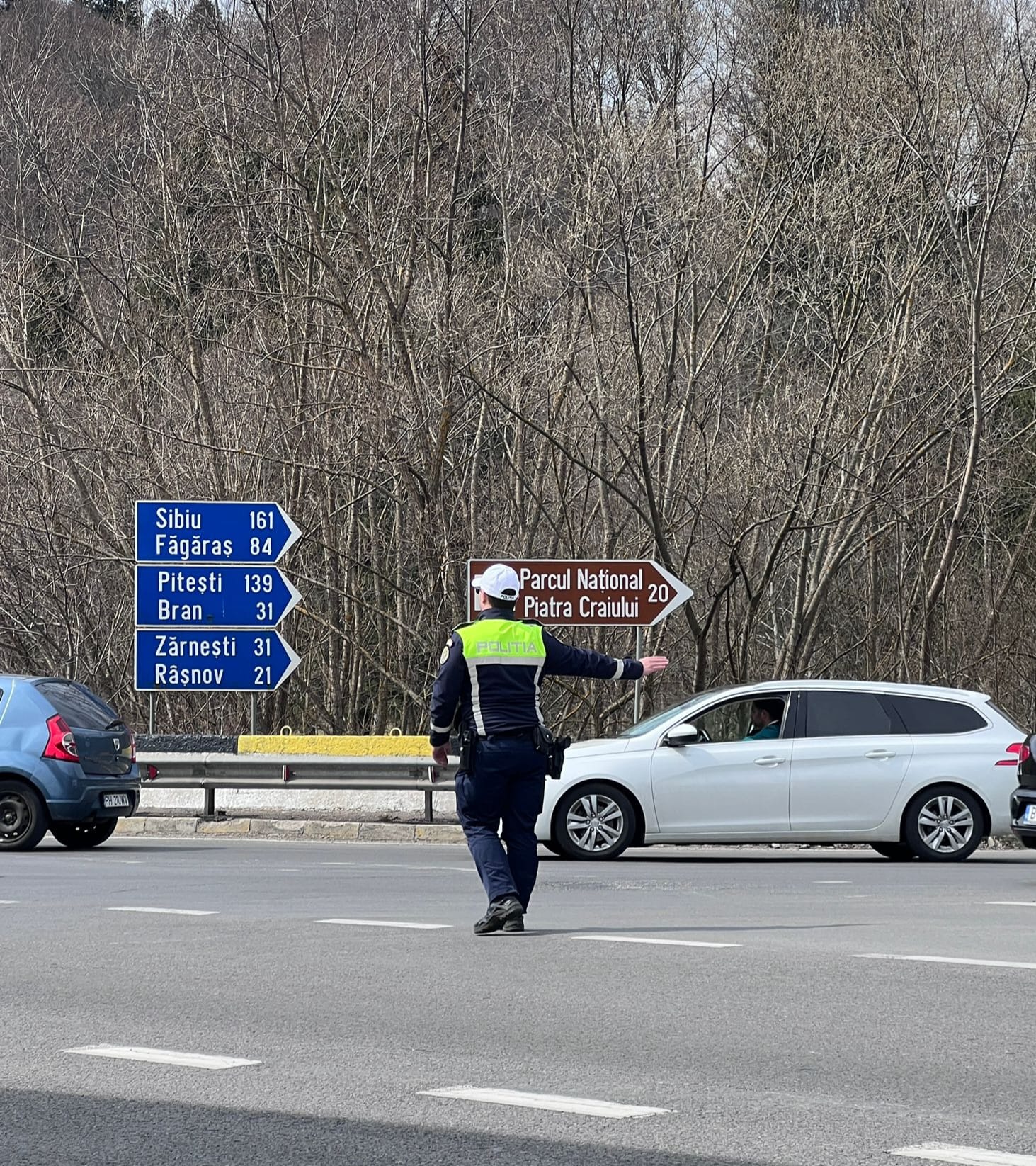 Agilomerație pe DN1 Brașov-București: Polițiștii recomandă rute ocolitoare
