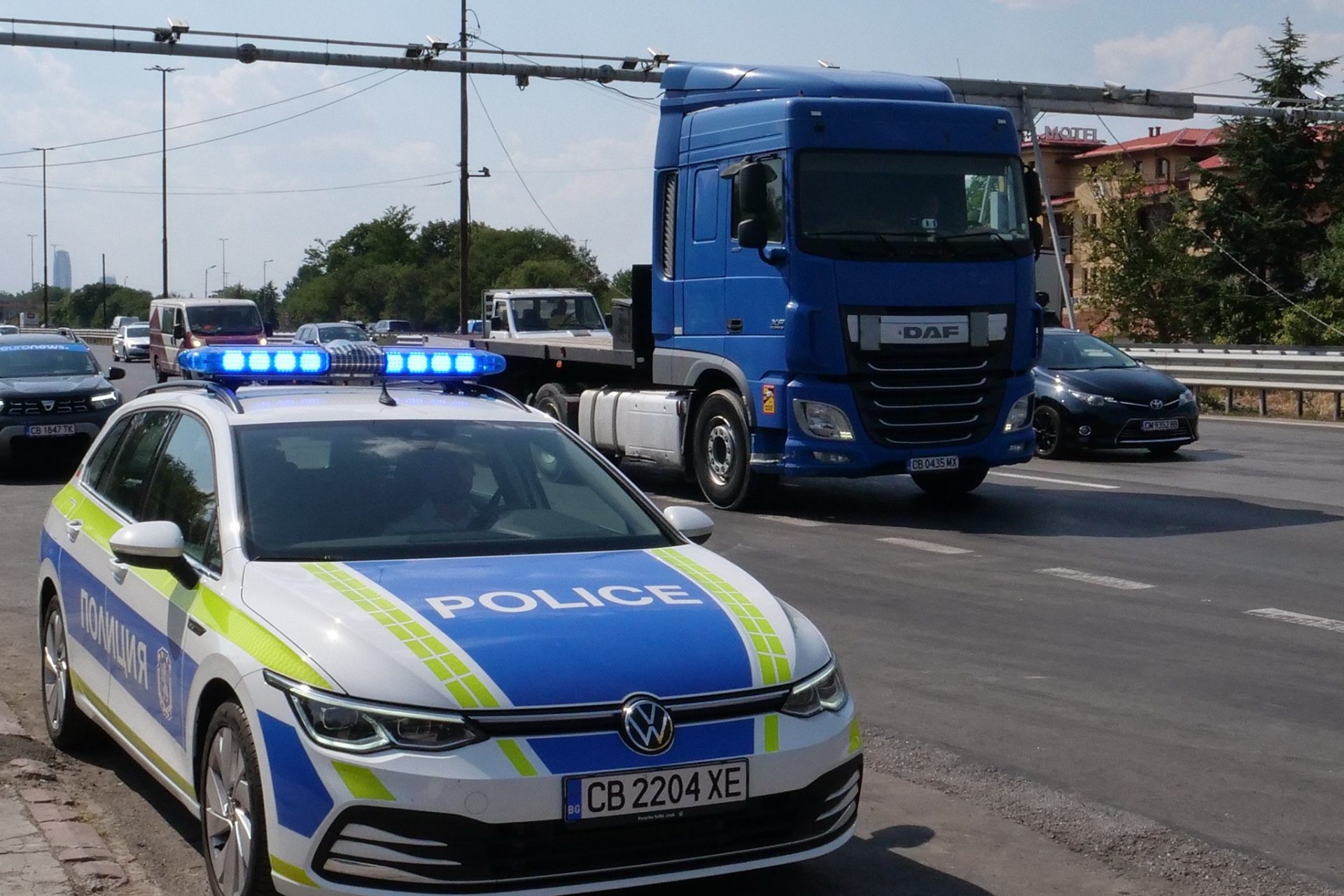 Șofer cu 5,95‰ alcool și droguri, reținut pe autostradă în Bulgaria