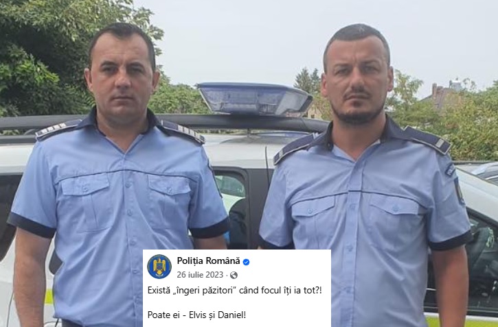 Polițiști din Mehedinți, anchetați pentru interceptări ilegale. Cei doi erau „eroi” în 2023