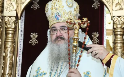 În Joia Mare, PS Ambrozie a spălat picioarele călugărilor de la Comana, la 20 de ani de la întronizare