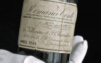 Un Romanee-Conti din 1945, vândut cu 750.000 de euro: ”cel mai mare vin”