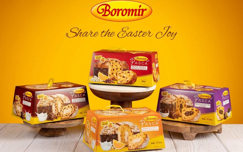 Bucurii pascale cu cozonacul Boromir și pasca românească