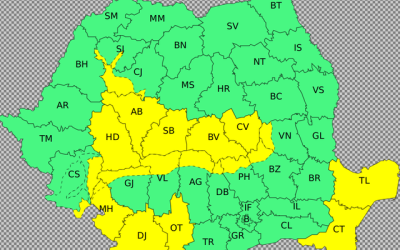 Vreme severă: ANM anunță ploi, vânt puternic și ninsori la munte