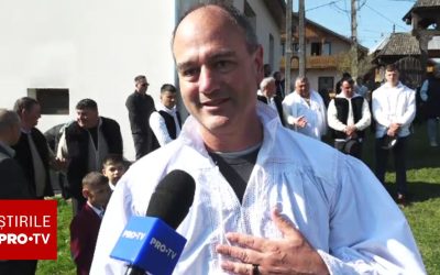 Americanul cucerit de Paștele din Breb: „Îmi place România!”