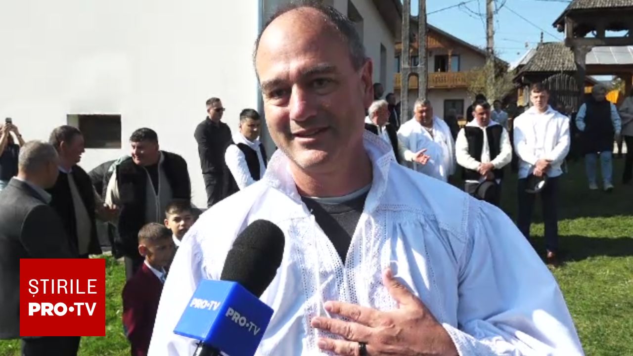 Americanul cucerit de Paștele din Breb: „Îmi place România!”