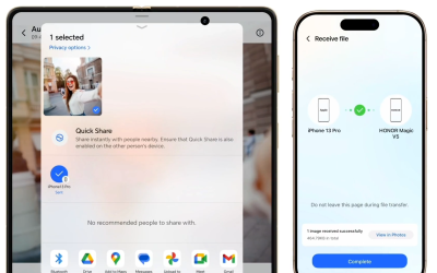 Honor dă lovitura: AirDrop-ul chinezesc merge și pe iOS, rivalizând Apple