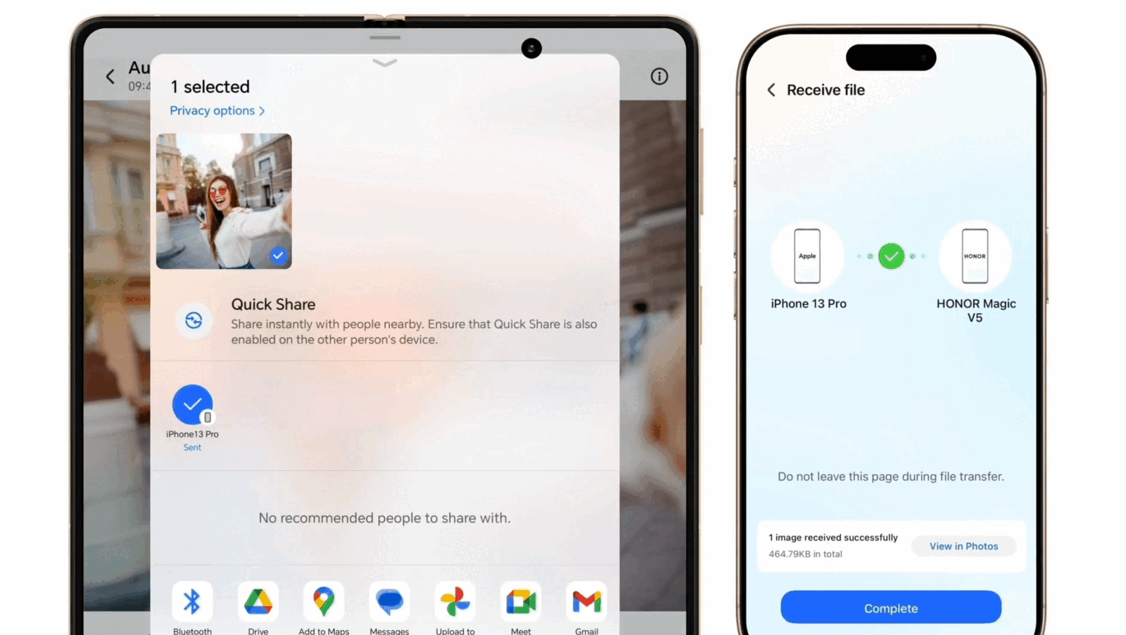 Honor dă lovitura: AirDrop-ul chinezesc merge și pe iOS, rivalizând Apple