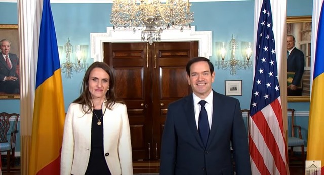 Secretarul de stat american Marco Rubio a mulțumit României pentru sprijinul în Orientul Mijlociu Secretarul de stat american Marco Rubio a avut o întrevedere joi cu ministrul român de Externe, Oana Țoiu, pentru a exprima recunoștința Statelor Unite ale Americii față de România