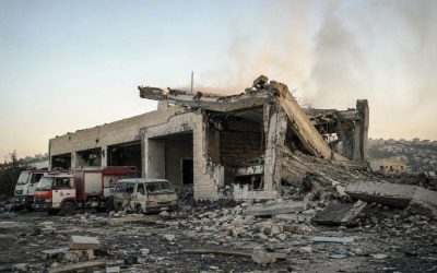 Atac israelian: Sediul Apărării Civile din Nabatiyeh, Liban, pulverizat
