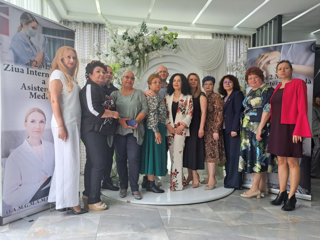 Asistenții Medicali din Buzău, sărbătoriți cu fast de OAMGMAMR (GALERIE FOTO)