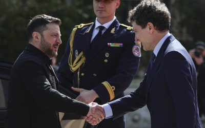Președintele Klaus Iohannis și Volodimir Zelenski, acord pentru drone