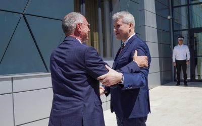 Ministrul Afacerilor Interne, Cătălin Predoiu, întrevedere la Constanța cu ministrul federal de interne al Austriei, Gerhard Karner