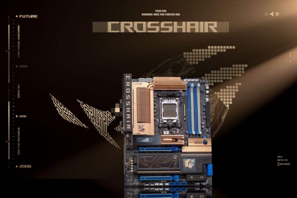 ROG Crosshair 2006: Placa aniversară, la 20 de ani de excelență ROG