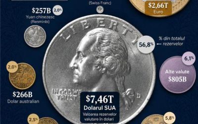 Dolarul american, rege incontestabil al rezervelor globale