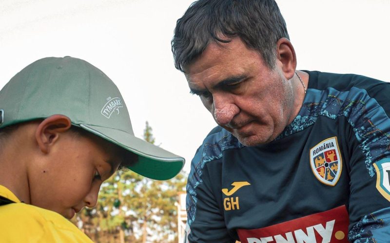 Detaliul de la antrenamentul oficial l-a dat de gol pe Gică Hagi, înaintea testului cu Țara Galilor