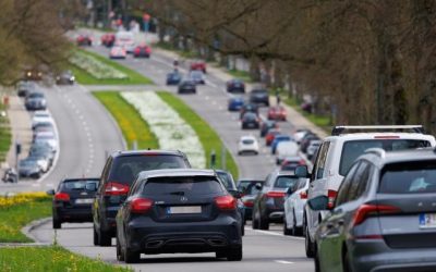 Blocaj uriaș pe o autostradă din Marea Britanie