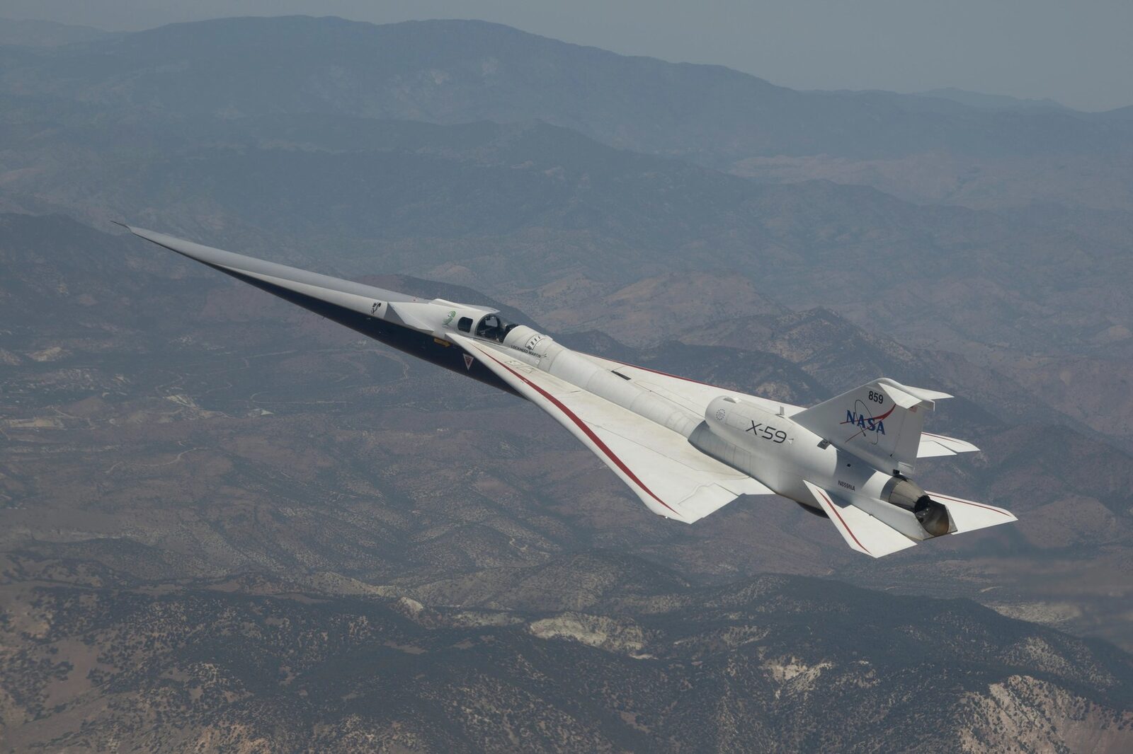 X-59 Quesst, avionul care sparge bariera sunetului
