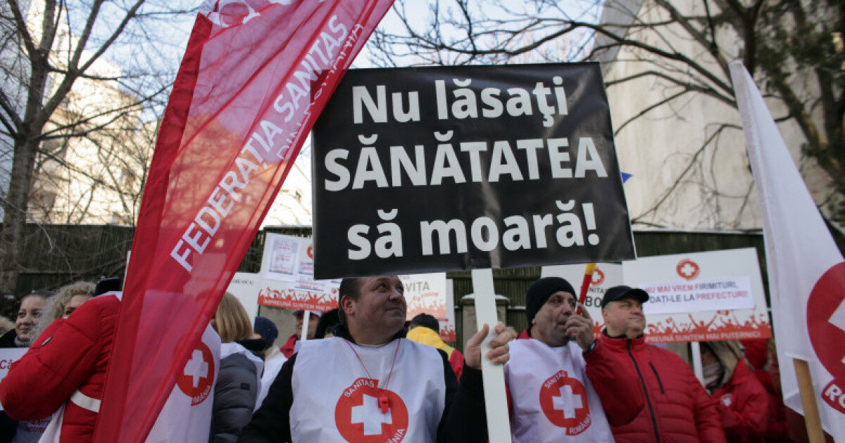 Greva generală în sănătate: SANITAS intră în luptă cu revendicări solide