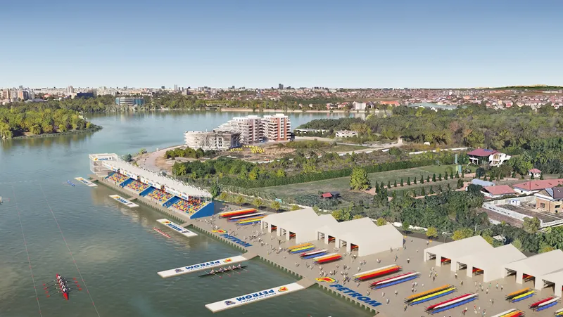 România: Bazin olimpic pentru canotaj pe Lacul Pantelimon