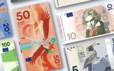 Noi bancnote euro: 10 variante finale. Votăm identitatea Europei