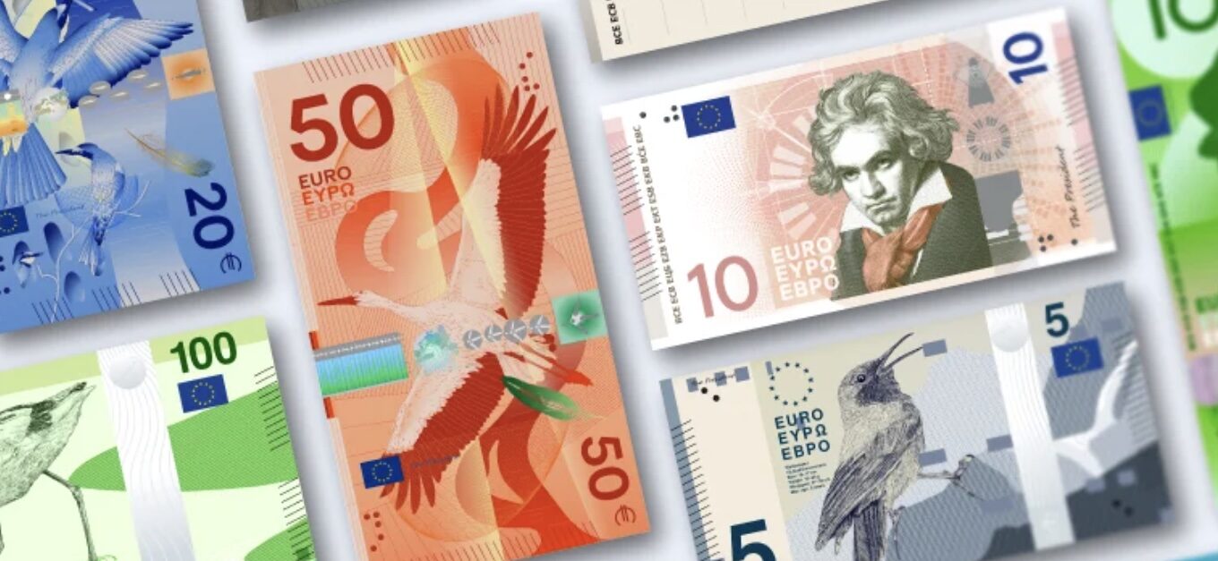 Noi bancnote euro: 10 variante finale. Votăm identitatea Europei