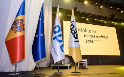 PAS conduce în Moldova, dar moldovenii refuză unirea cu România