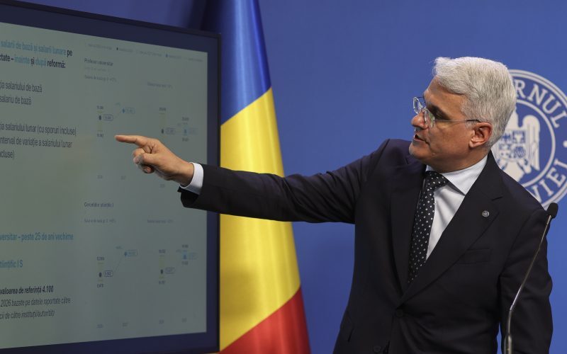 Pîslaru dezvăluie majorarea salariilor parlamentarilor