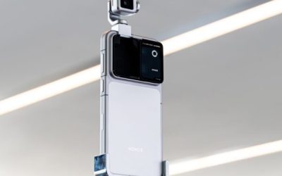 Honor Robot Phone revoluționează: Primu-smartphone cu gimbal mecanic