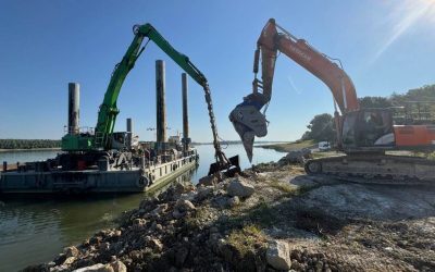Barjele pentru Cernavodă, la locul lor: Apele Române, finalizate