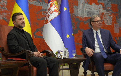 Zelenski la Belgrad: Întâlnire istorică cu aliatul Rusiei, Vucic