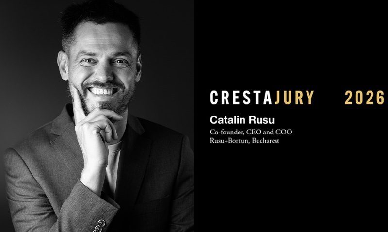 Cătălin Rusu, juriu la festivalul global Cresta Awards