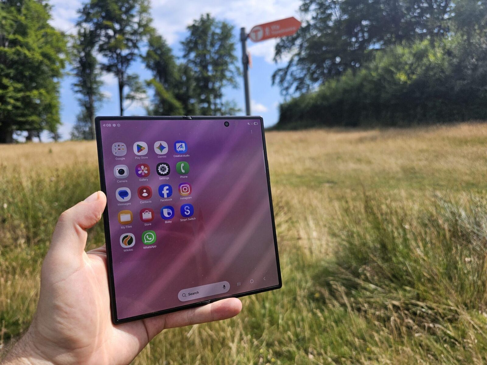 Samsung Z Fold8 Ultra pe Via Transilvanica: Test extremist