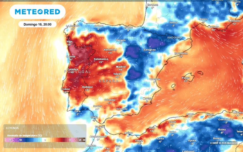 bajón de temperaturas este fin de semana en media España