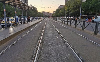 București: Lucrări la șine, blocate în subteran