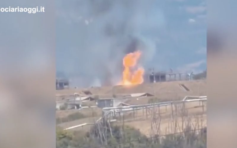 Colleferro: Explozie și foc la fabrica de muniție