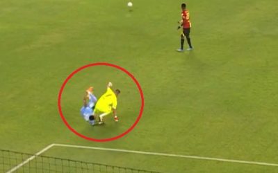 Accident grav pentru noua achiziție a lui Trabzonspor în minutul 20