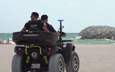 Costinești: Dronele alungă turiștii de pe plajă, românii, furioși
