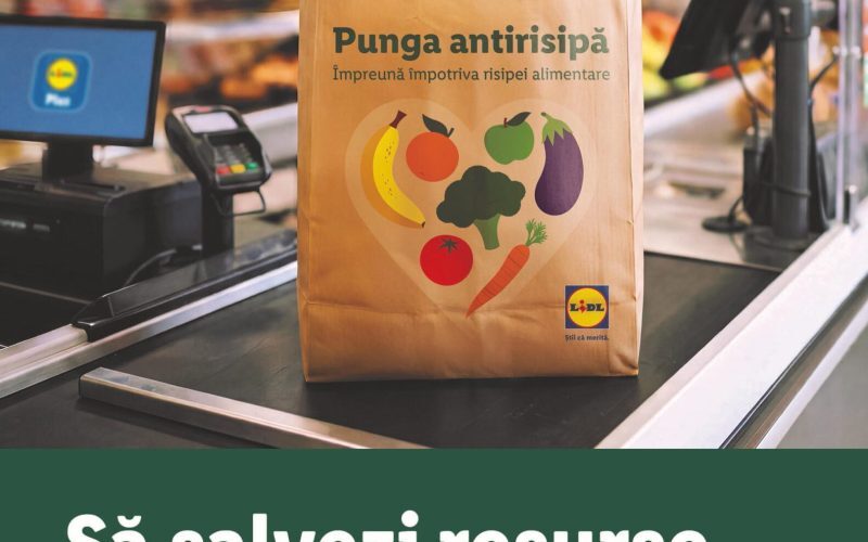 România luptă cu risipa alimentară: Pungă nouă