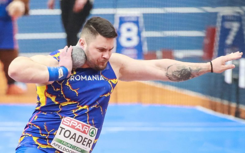 Rareș Toader, locul 5 la Birmingham la aruncarea greutății