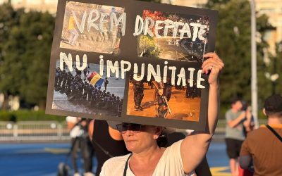 Piața Victoriei, protest la 8 ani de la violențele din 10 august