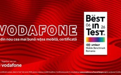 Vodafone România, din nou „Best in Test” de la Umlaut