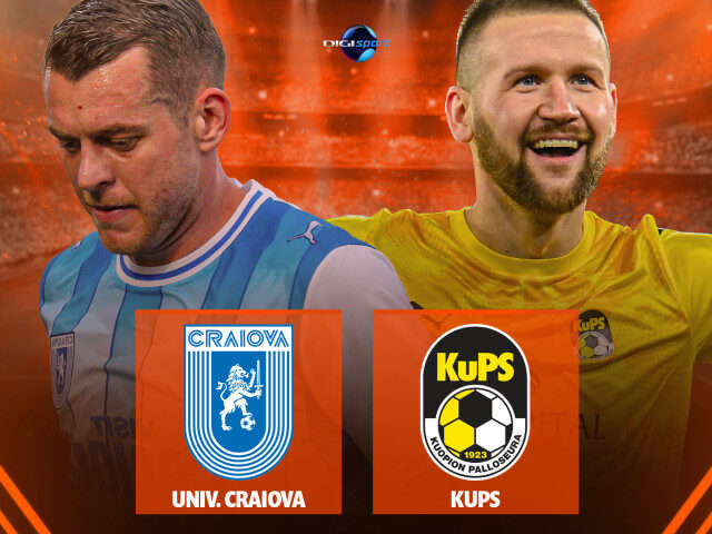 Craiova, calificarea în Europa League, LIVE pe Digi Sport