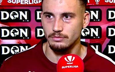 Stojilkovic, indignat: Galben la 90+3, UTA-Rapid