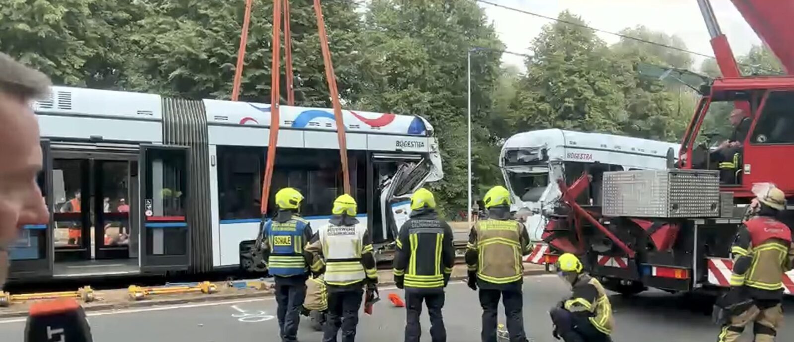 Accident grav în Germania: 25 de răniți în coliziune de tramvaie în Gelsenkirchen